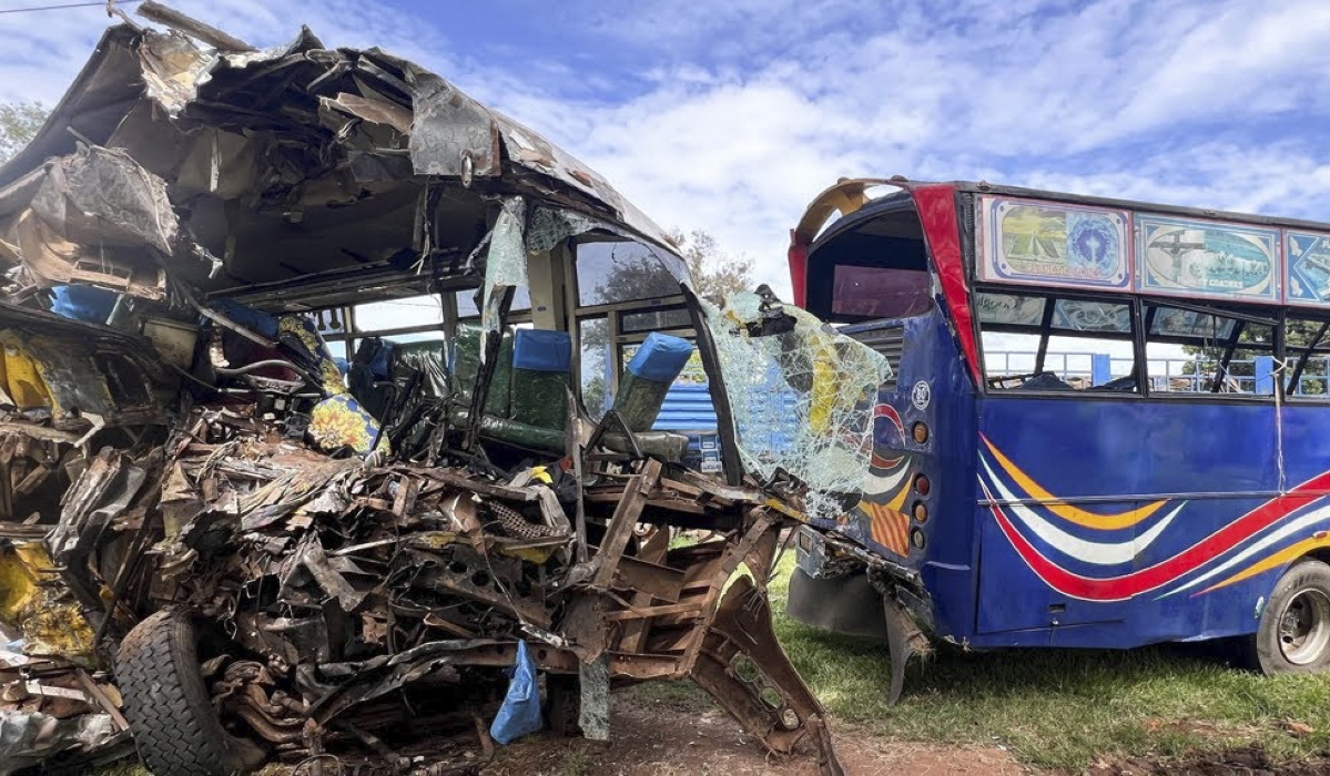 The Wednesday’s deadly crash on the Kampala-Gulu highway killed  46 peole. Courtesy