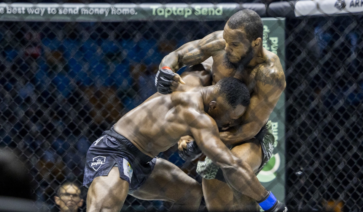 BK Arena on October 18, hosted the international Mixed Martial Arts fraternity. Photos by Olivier Mugwiza