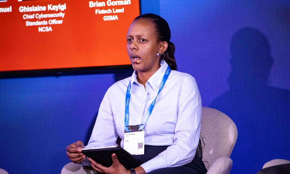 Ghislaine Kayigi, Chief Cybersecurity Standards Officer at the National Cyber Security Authority (NCSA), speaks on the importance of awareness in fighting cybercrime. The NCSA conducts ongoing training in schools, banks, and public institutions to strengthen digital literacy and combat social engineering.