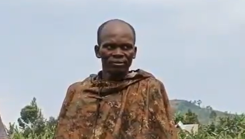 FDLR figher Yoweri alias Tokyo was captured by AFCM23 forces in eastern DR Congo.
