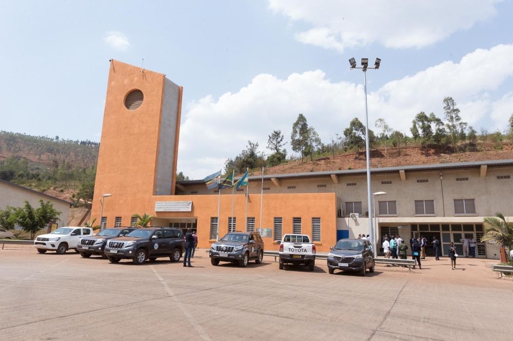 A view of  Rusumo One Stop Border Post between Rwanda and Tanzania. Courtesy