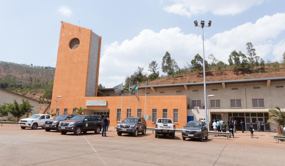 A view of  Rusumo One Stop Border Post between Rwanda and Tanzania. Courtesy