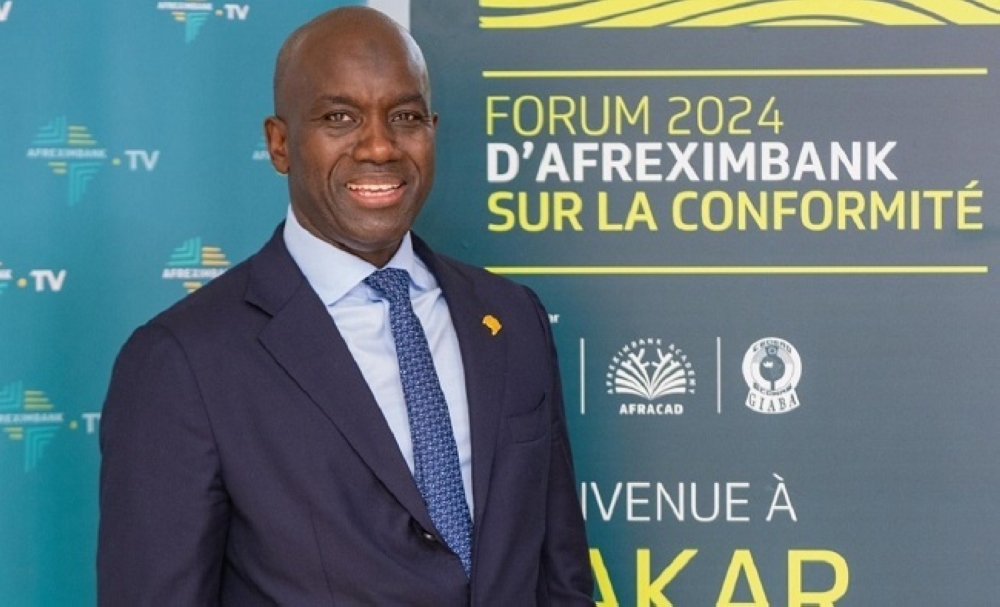 Idrissa Diop, Director of Compliance at the African Export-Import Bank (Afreximbank). Courtesy