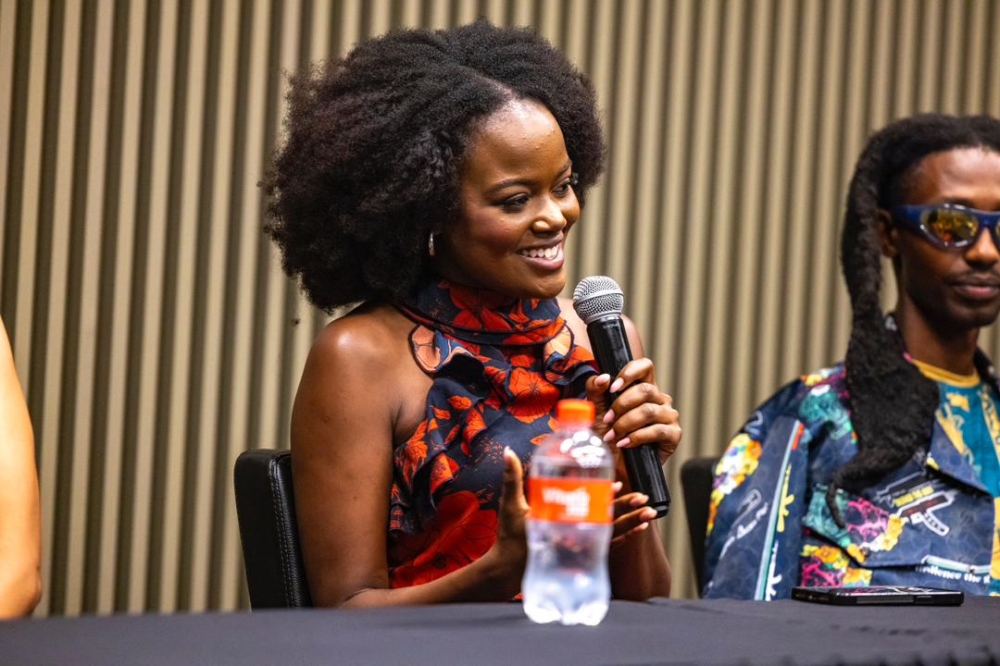Sherrie Silver speaks to journalists ahead of her event dubbed &#039;The Silver Gala&#039; that will take place on November 1. Photo by Olivier Mugwiza