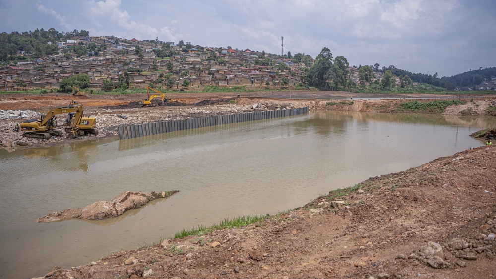 Upon completion, a total of 12 artificial ponds will be created across the five wetland sites — five in Kibumba, four in Gikondo, one in Rugenge-Rwintare, and two in Rwampara. Photo by Kellya Keza