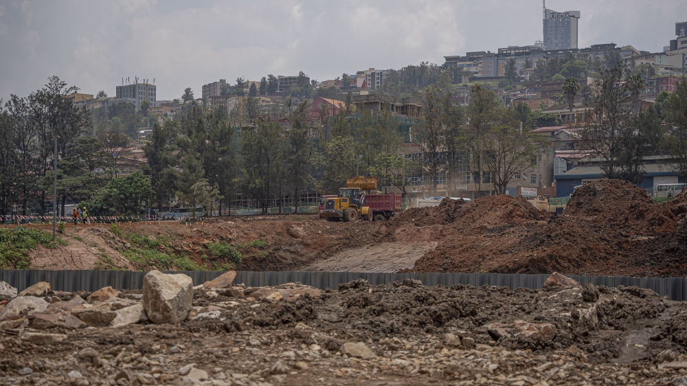 The project started in 2021 with designs, while construction works began in March 2024. Photo by Kellya Keza