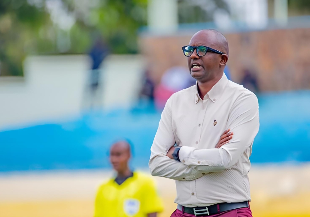 SC Kiyovu head coach, Francis Christian Haringingo. Courtesy Photo