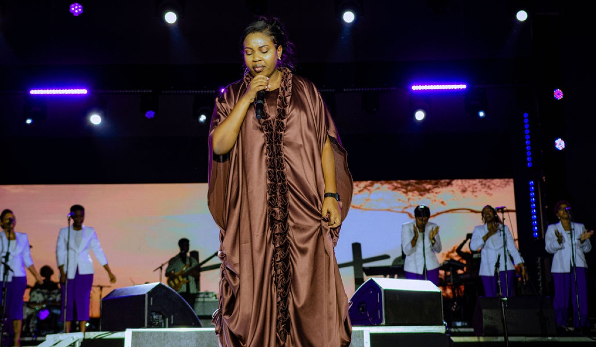 Jesca Mucyowera celebrates divine timing with powerful live concert in Kigali. COURTESY