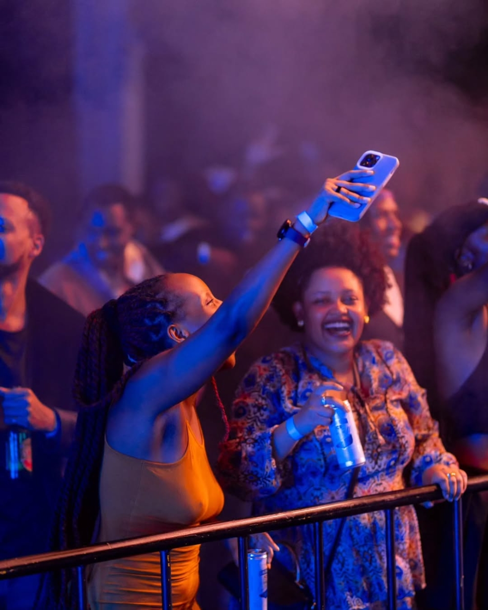 Revelers soak up a live music set, but new research shows that every listener experiences music in their own unique way. COURTESY