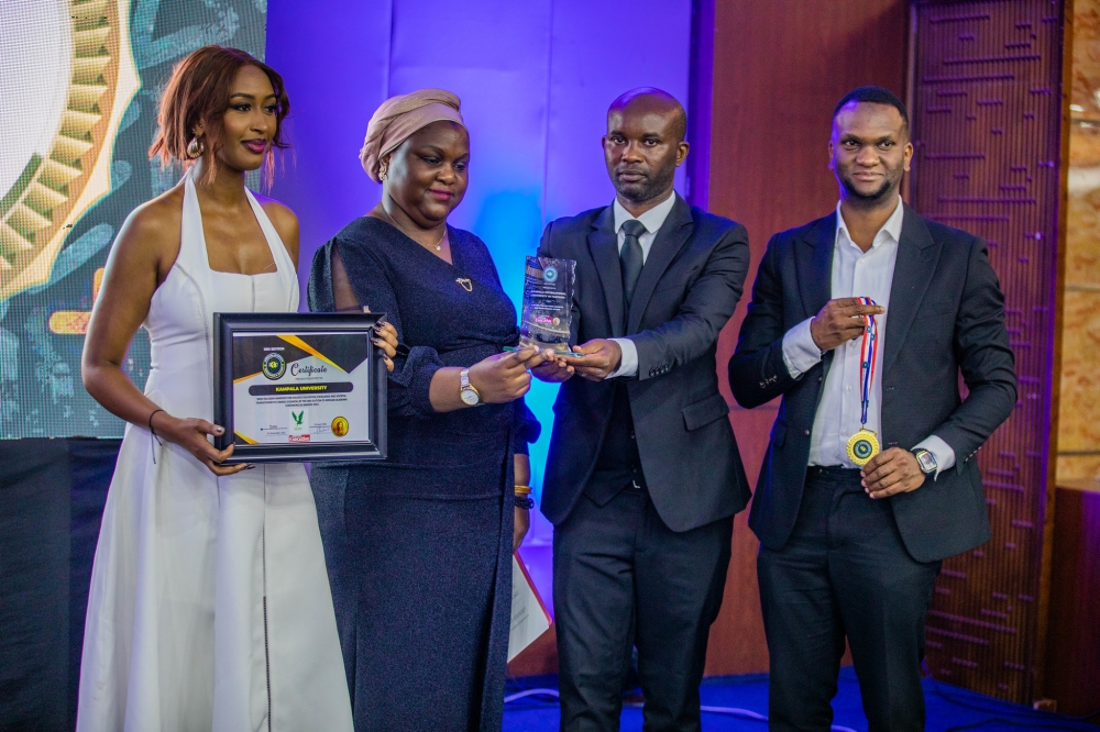 Kampala University was honoured with the Leadership and Excellence Award in Accessible Education during the 3rd edition of the African Academia Awards Conference held in Kigali on November 5. Photos by Craish Bahizi.