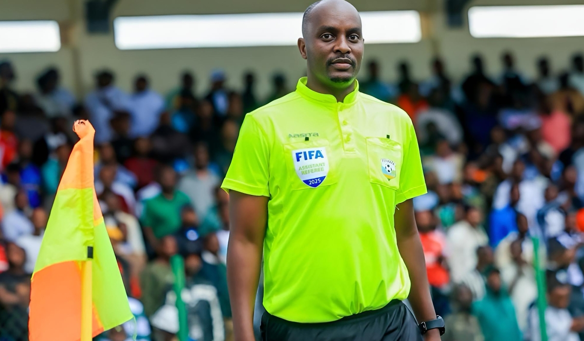 Rwanda Football Federation (FERWAFA) has suspended referee Justin Karangwa for four weeks following officiating errors during a Rwanda Premier League match between APR FC and Rutsiro FC on Saturday, November 1. Courtesy Photo