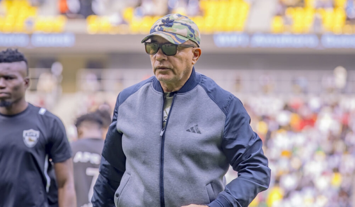 APR FC head coach Abderrahim Taleb said his side will “play attacking football” but without taking unnecessary risks during Saturday’s Rwanda Premier League clash against Rayon Sports.