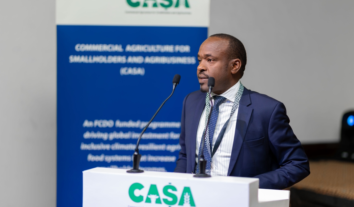 Kagabo Nkubito, CASA Rwanda Country Manager, said the programme worked with government institutions and the private sector to support nine enterprises across poultry, aquaculture, and vegetable value chains, along with two service providers.