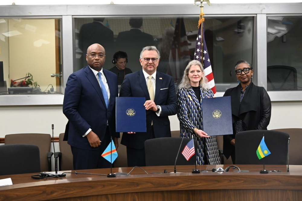 US says DR Congo, Rwanda initial full text of Regional Economic Integration Framework