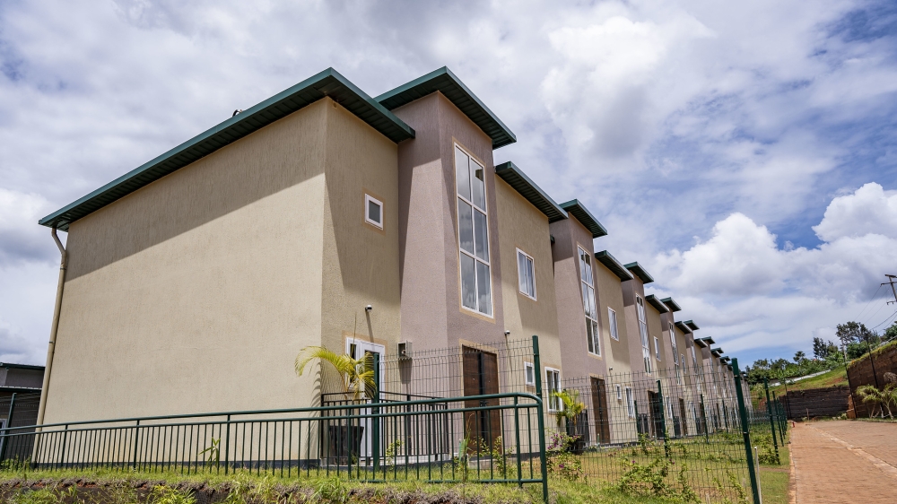 Some housing units at Riverside estate in Kigali. Rwanda&#039;s affordable housing policy determines that an affordable house should not exceed Rwf40–50 million, with payment spread over 15 to 20 years, on a mortgage.
