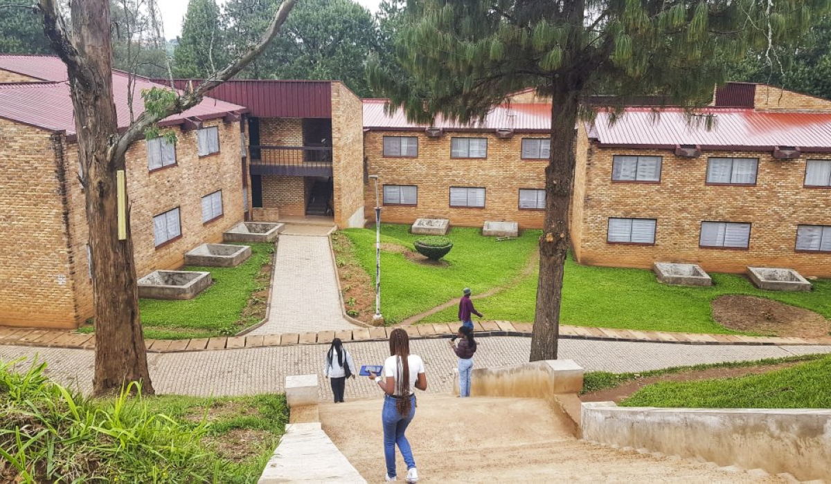 Some accomodation halls at the University of Rwanda Huye Campus.