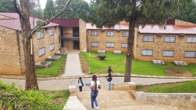 Some accomodation halls at the University of Rwanda Huye Campus.