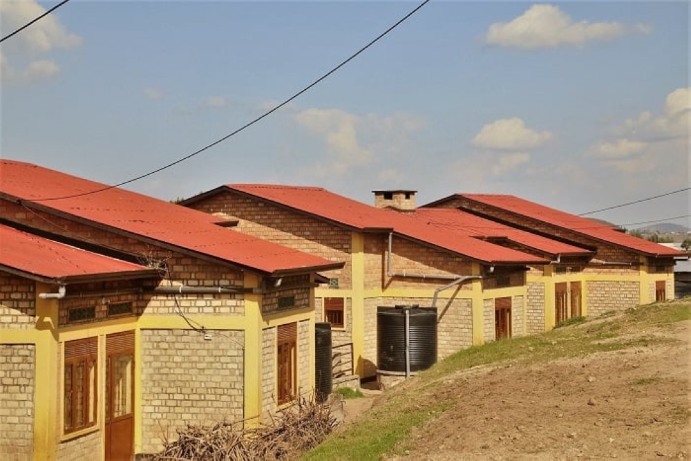 Some new houses that were given to the Genocide survivors in Ruhango District in 2021. The government has unveiled plans to construct 296 new houses for vulnerable survivors of the 1994 Genocide against the Tutsi. file