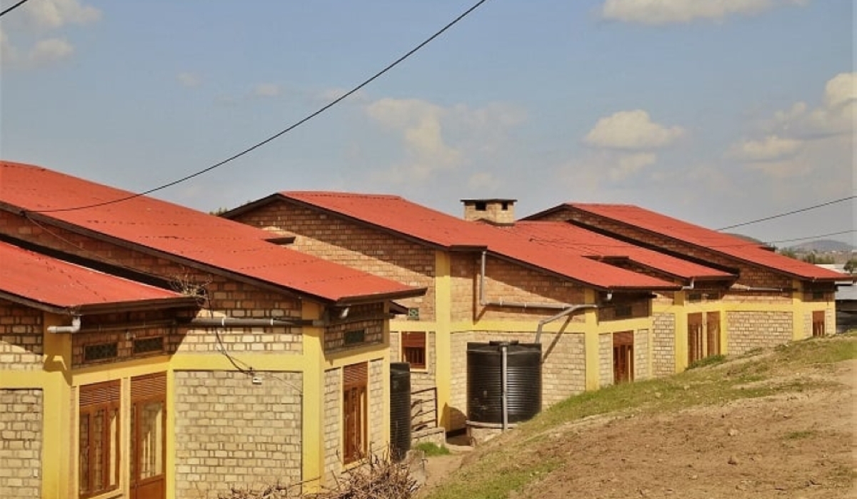 Some new houses that were given to the Genocide survivors in Ruhango District in 2021. The government has unveiled plans to construct 296 new houses for vulnerable survivors of the 1994 Genocide against the Tutsi. file