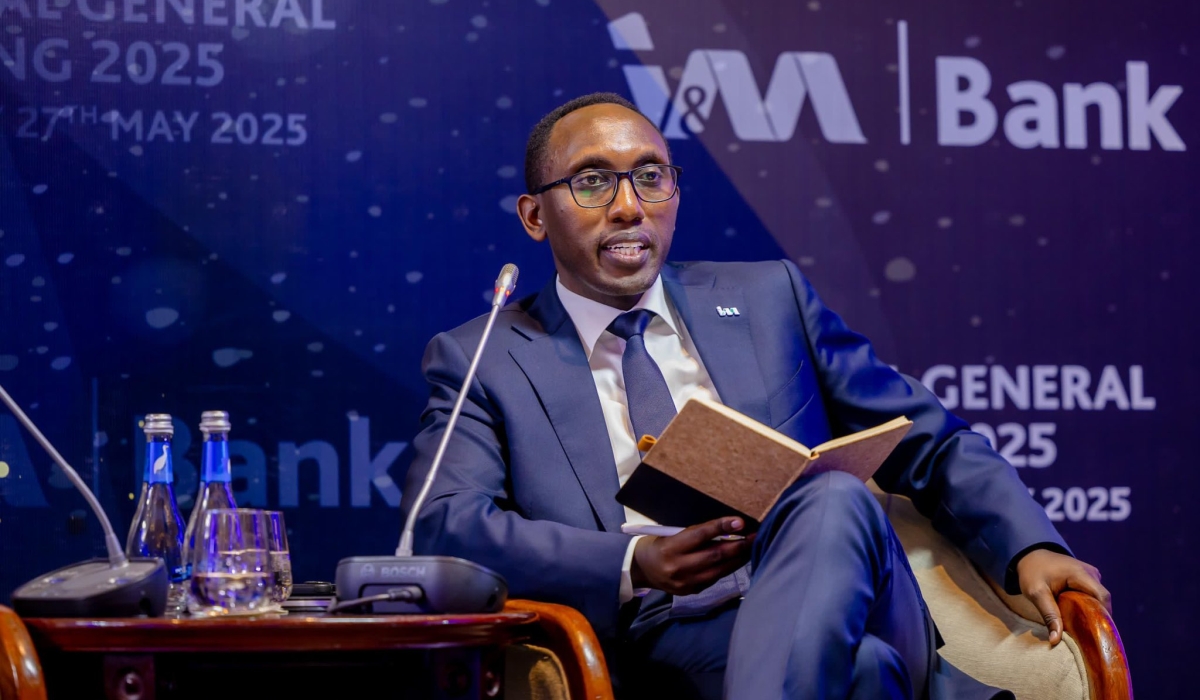 I&M Bank Rwanda Chief Executive Officer Benjamin Mutimura speaks during a panel discussion at a past event. Commenting on the results, he emphasised the importance of strategic clarity and stakeholder trust. Courtesy