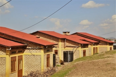 Some new houses that were given to the Genocide survivors in Ruhango District in 2021. The government has unveiled plans to construct 296 new houses for vulnerable survivors of the 1994 Genocide against the Tutsi. file