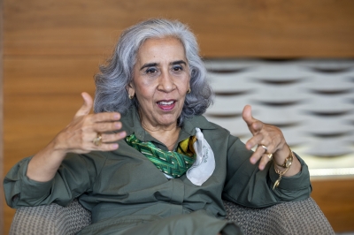 Brazilian Ambassador to Rwanda, Irene Vida Gala, speaks to The New Times during an interview in Kigali on November 7. Photos by Olivier Mugwiza