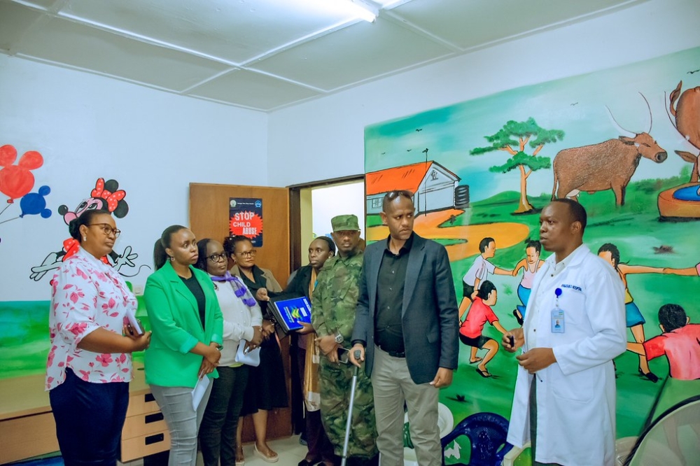 MPs who are members of the Network of Rwandan Parliamentarians on Population and Development (RPRPD) and the Rwanda Women Parliamentary Forum (FFRP) during the outreach.