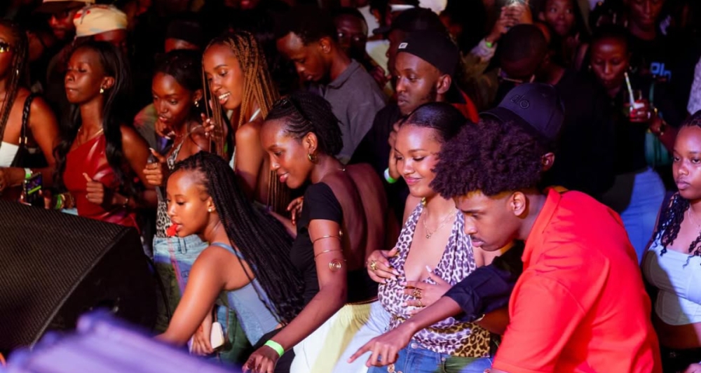 Crowd energy at a past Groove Kigali show. This Saturday, they welcome Ugandan artiste Kitaka for the &#039;Davido 5ive Tour&#039; countdown at Mundi Center. COURTESY.