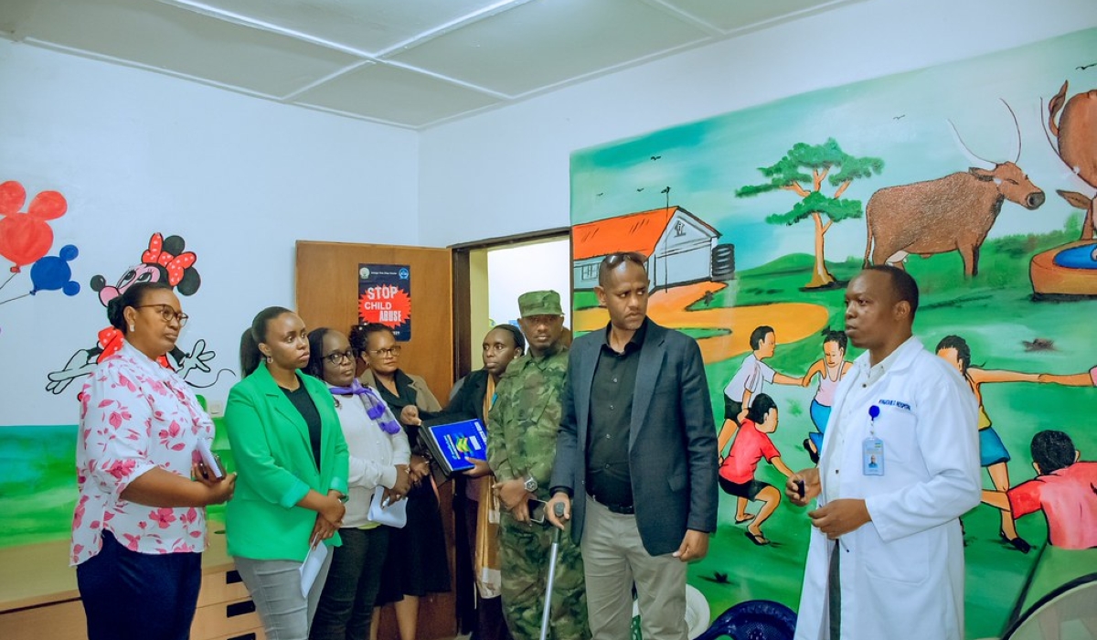 MPs who are members of the Network of Rwandan Parliamentarians on Population and Development (RPRPD) and the Rwanda Women Parliamentary Forum (FFRP) during the outreach.