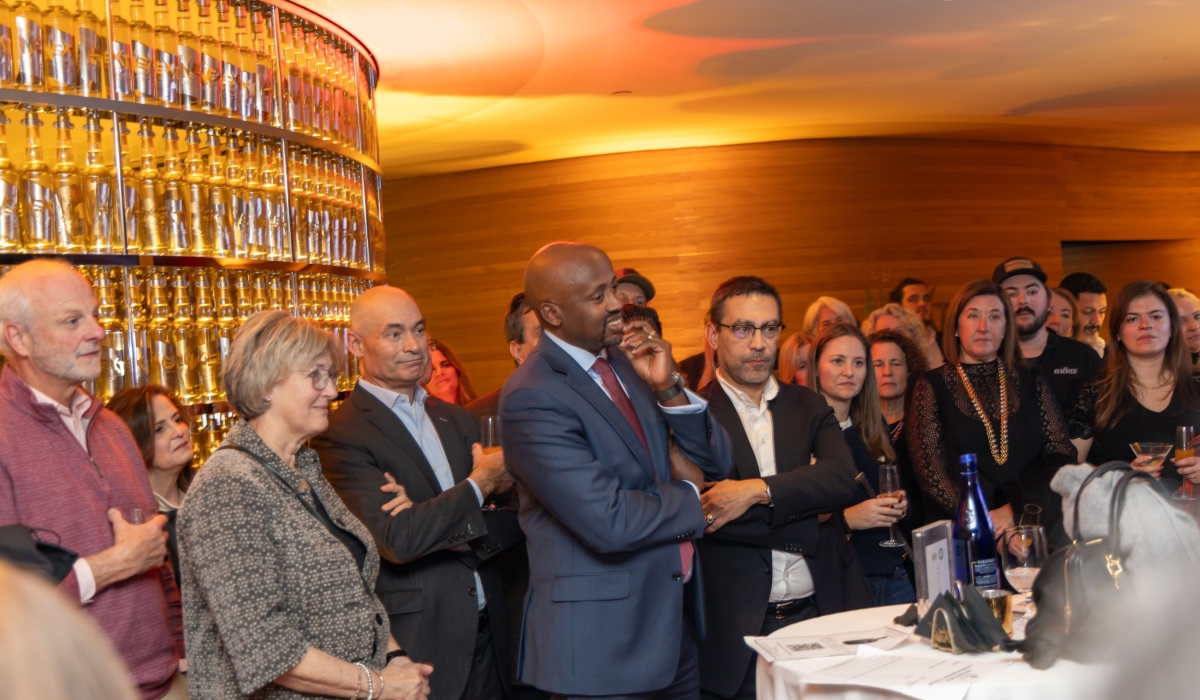 The launch celebrated Rwandan craftsmanship, women-led innovation, and sustainable agriculture.