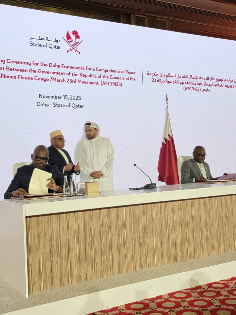 Kinshasa, AFC/M23 sign Peace Framework Agreement but problems remain on ground