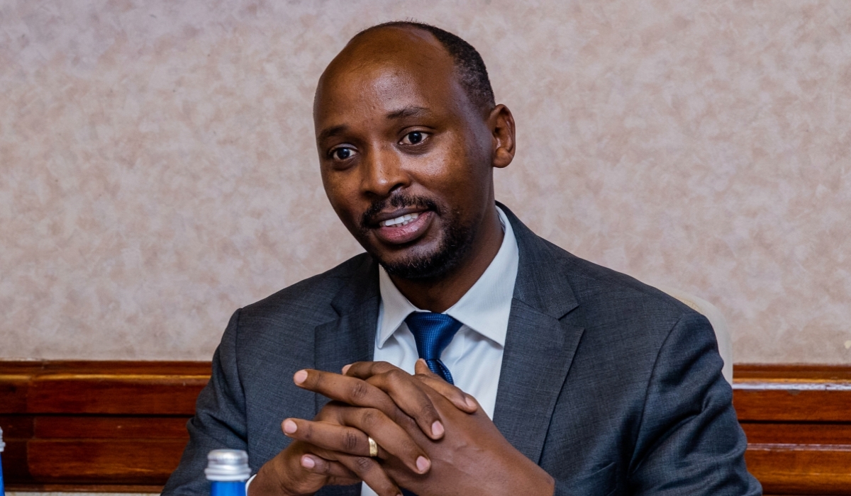 The Minister of Health, Dr. Sabin Nsanzimana.