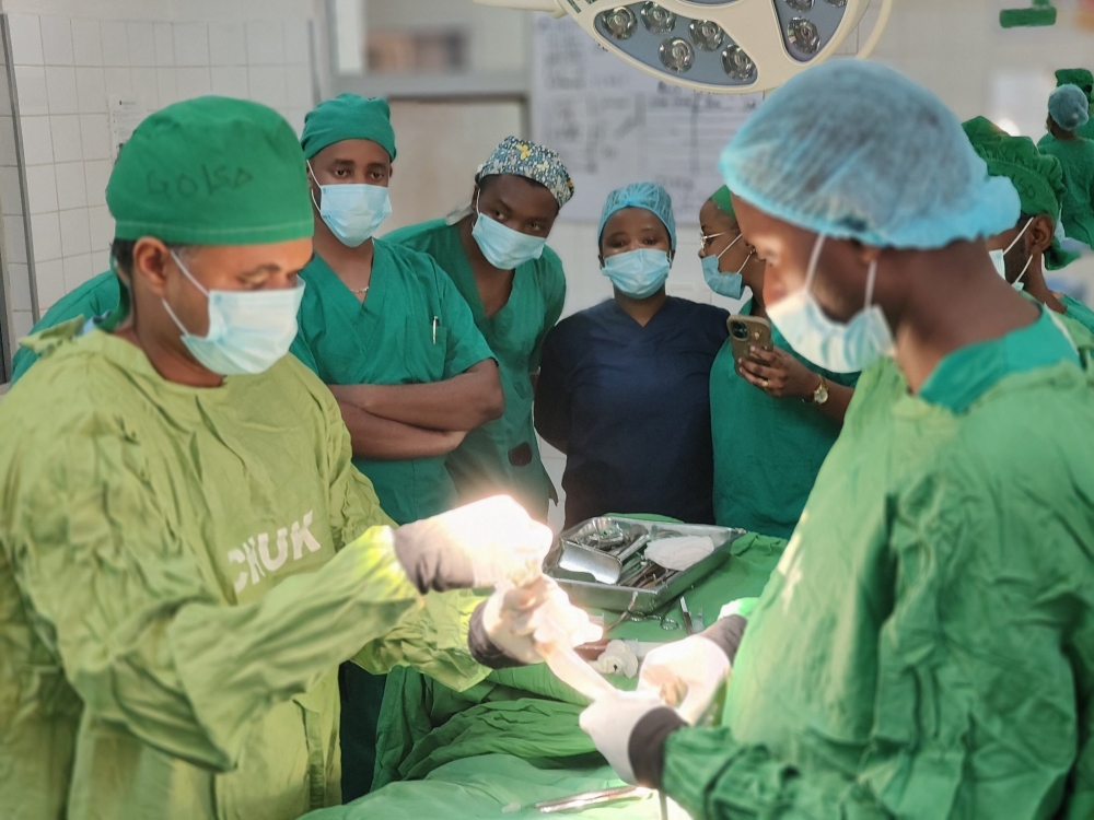 A baby born after a successful Intra-Uterine Transfusion (IUT) at University Teaching Hospital of Kigali (CHUK) is now 2.5 months old and in good health, hospital officials announced on November 14. Courtesy