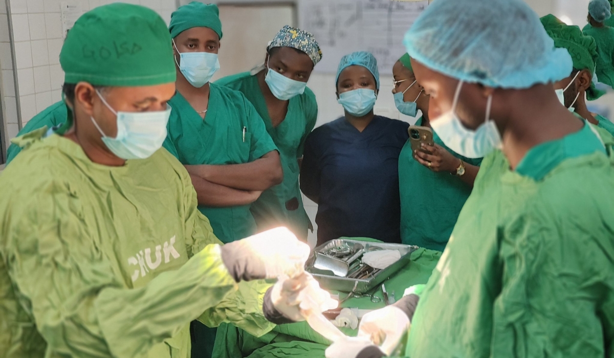 A baby born after a successful Intra-Uterine Transfusion (IUT) at University Teaching Hospital of Kigali (CHUK) is now 2.5 months old and in good health, hospital officials announced on November 14. Courtesy