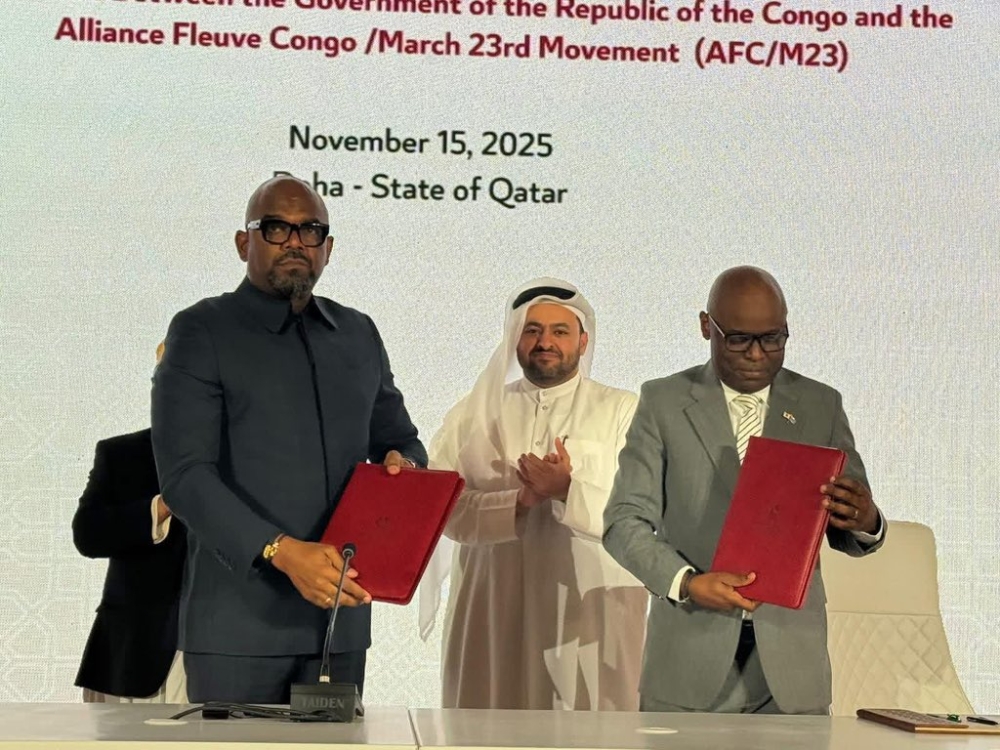 The peace framework agreement between the Kinshasa government and the AFC-M23 in Doha, marks an important step in search for stability in the eastern Democratic Republic of Congo.