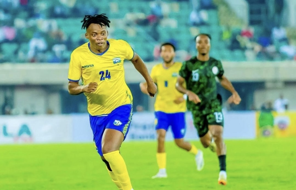 Rwandan midfielder Steve Rubanguka recently retired from professional football at the age of 29-File