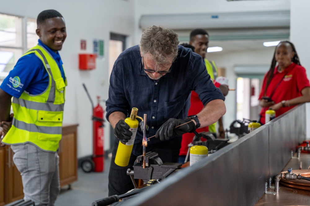 The centre is a controlled testing unit that simulates real environmental conditions such as temperature and humidity.