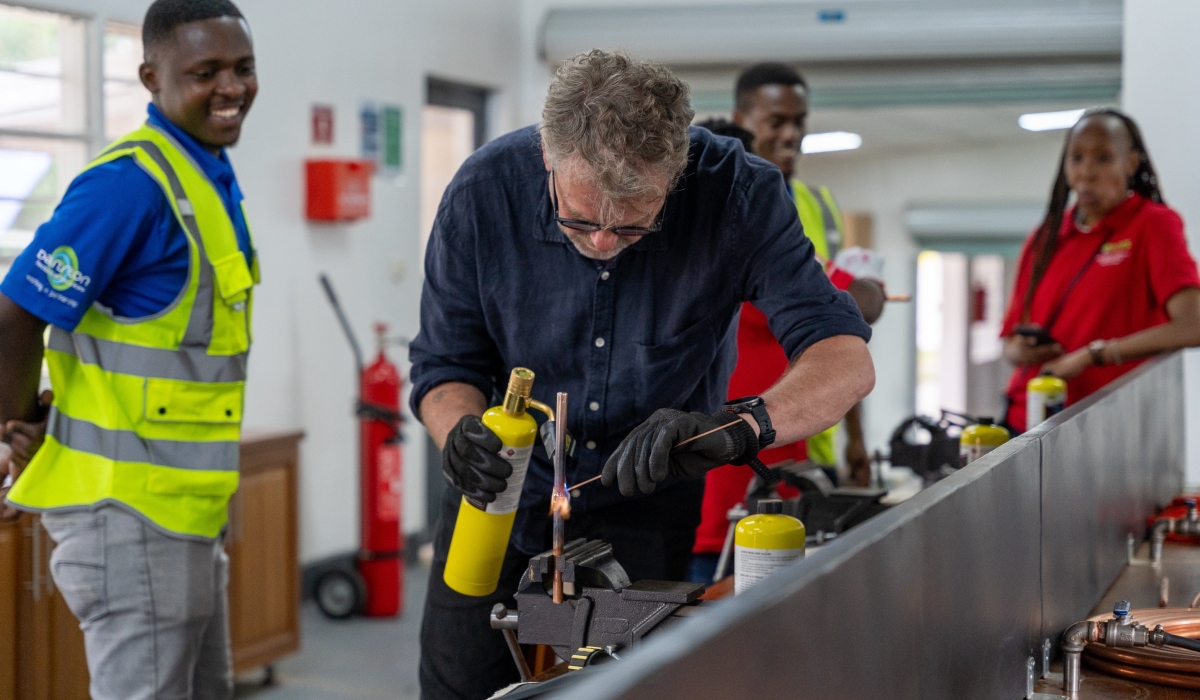 The centre is a controlled testing unit that simulates real environmental conditions such as temperature and humidity.