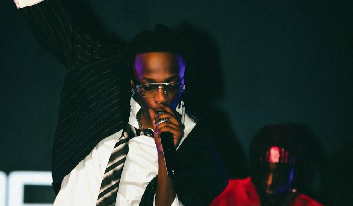 Rising Afrobeat singer Diez Dola performing at a past event, He is one of Rwanda&#039;s most promising artistes of his generation-courtesy