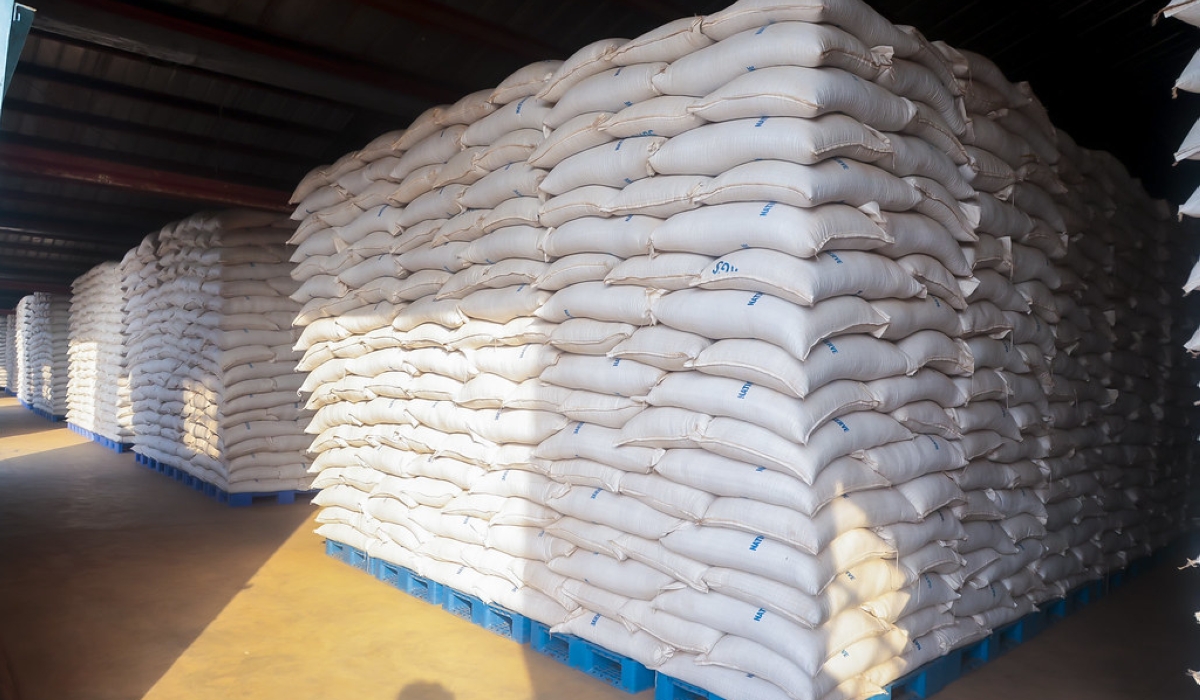 Thousands of tonnes of grains at Nyanza Strategic Grain Reserve in Nyanza District in South Province.