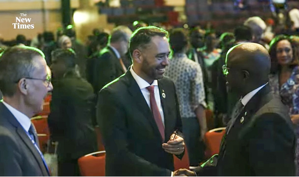 Nduhungirehe, Belgian foreign minister hold talks