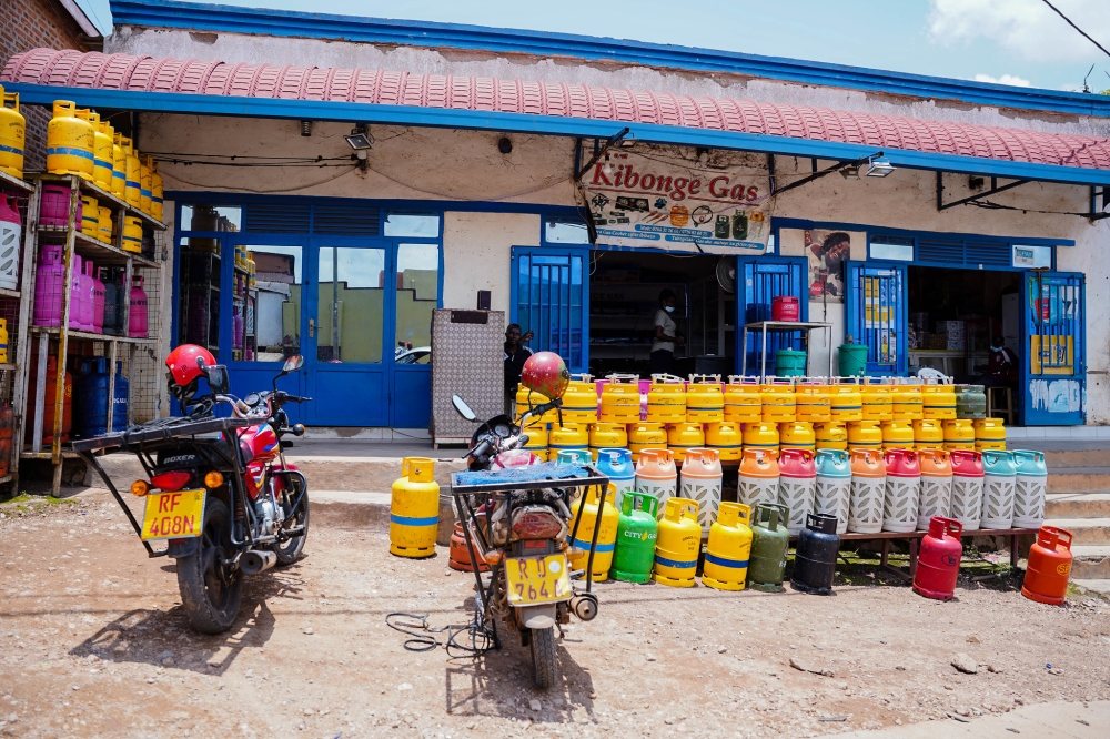 A liquefied gas shop in Gihogere, Remera. Courtesy