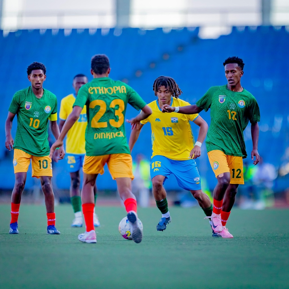 Rwanda U17 have had a slow start to the 2025 CECAFA U17 championship with a 2-0 loss to hosts Ethiopia in the opening match on November 15. Photo courtesy
