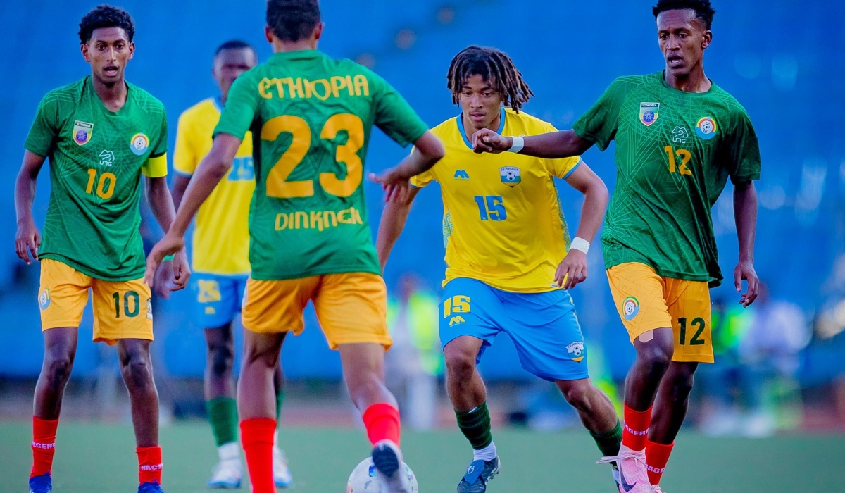 Rwanda U17 have had a slow start to the 2025 CECAFA U17 championship with a 2-0 loss to hosts Ethiopia in the opening match on November 15. Photo courtesy