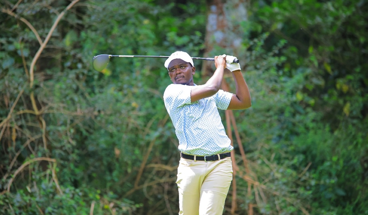 Rwandan top golfer Celestin Nsanzuwera will make his second appearance in the Sunshine Development Tour – East Africa Swing which will take place in Johannesburg, South Africa from  November 20–23. Photo Courtesy