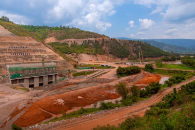 Nyabarongo II is being constructed between Kamonyi, Gakenke, and Rulindo districts in the Northern and Southern provinces. On Friday, November 21. Photos by Craish Bahizi.