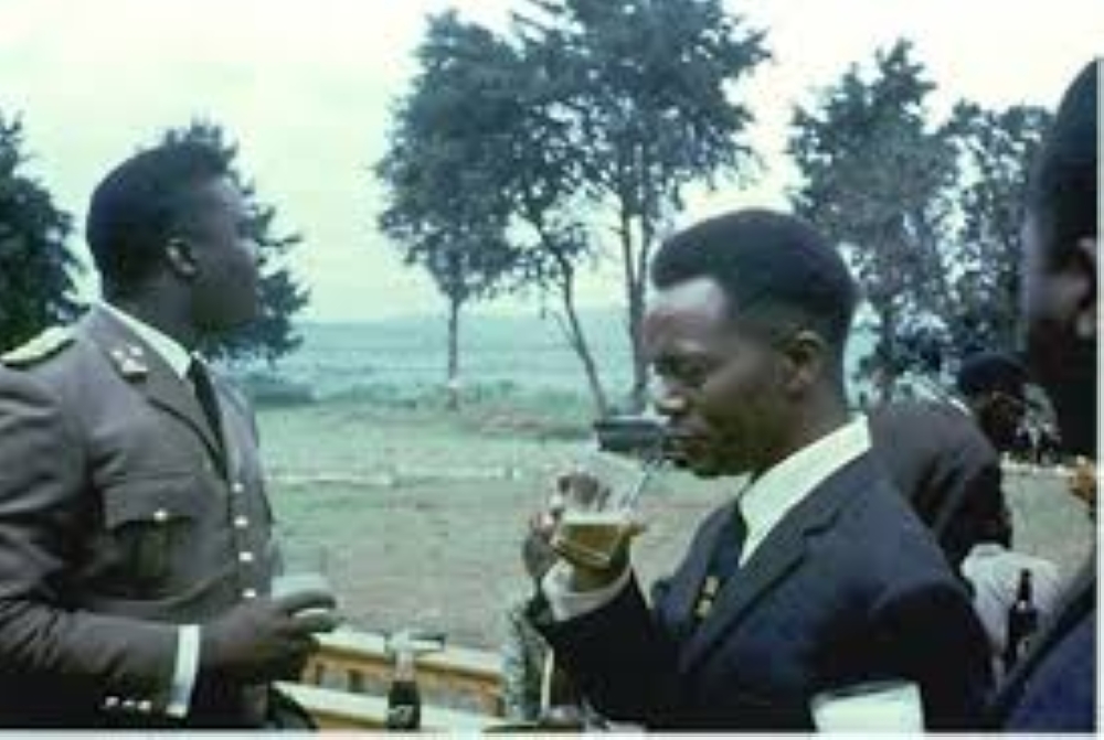 Former presidents of Rwanda Gregoire Kayibanda and Juvenal Habyarimana.