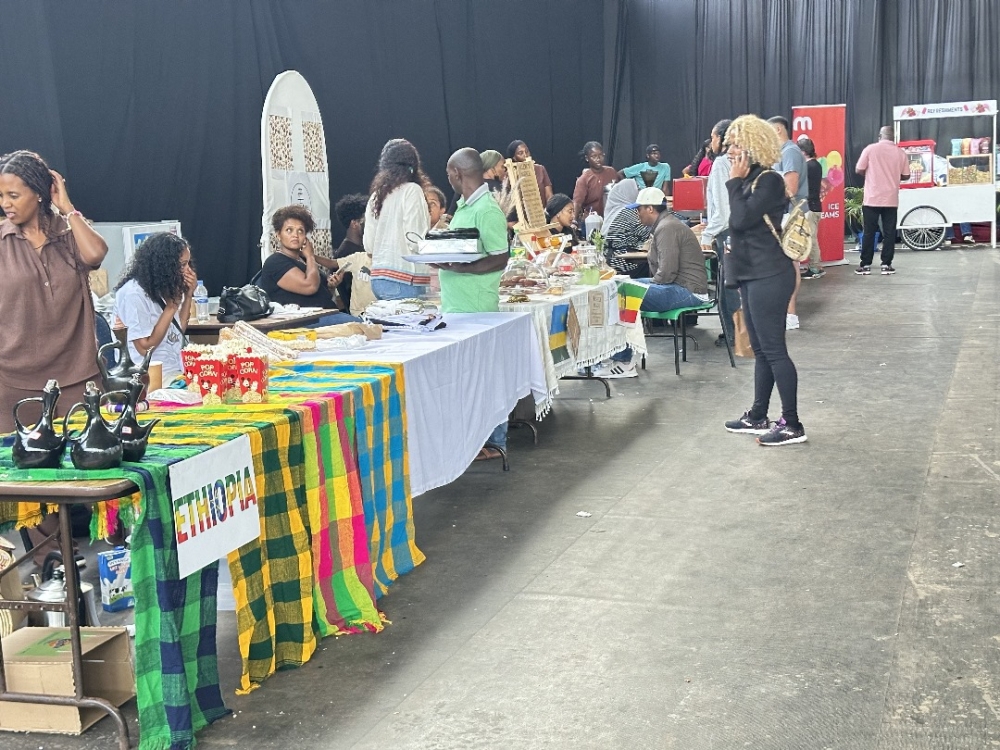 Visitors tour the inaugural Charity Bazaar event at Green Hills Academy on Saturday. Courtesy