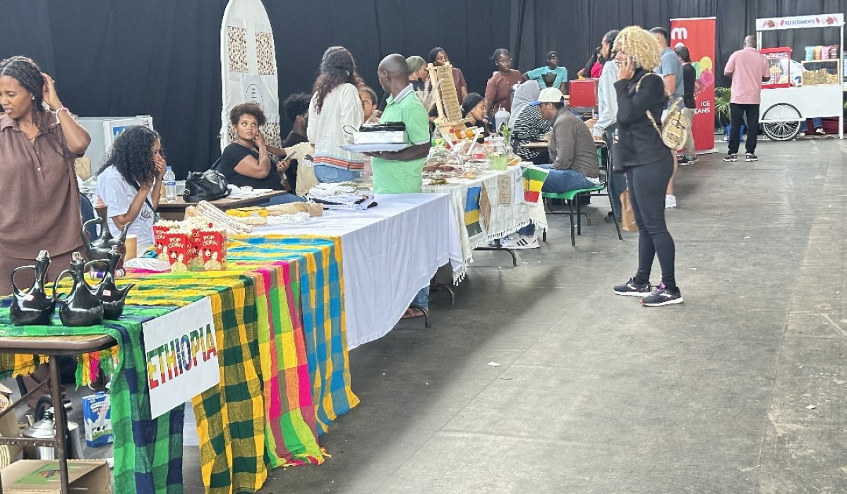 Visitors tour the inaugural Charity Bazaar event at Green Hills Academy on Saturday. Courtesy