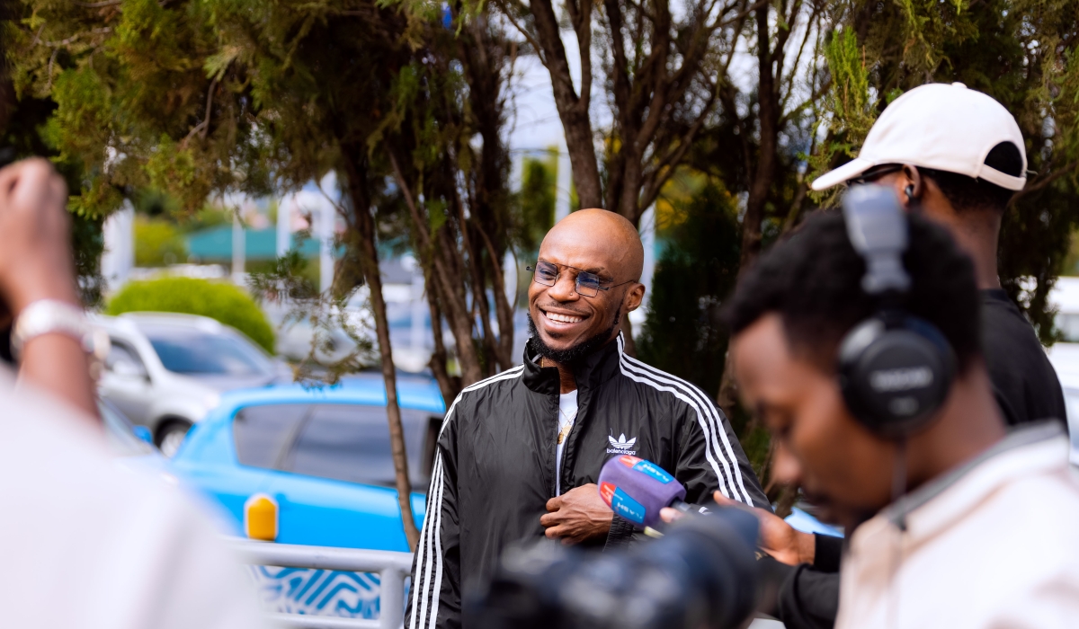 Nigerian Dancehall star Ketchup is in Kigali for a music tour-courtesy